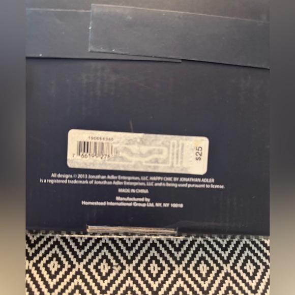 Jonathan Adler Happy Chic Bird Napkin Rings - 2 sets - Picture 3 of 4